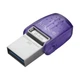 Накопитель Kingston 64GB USB 3.2 Type-A Gen1 + Type-C DT microDuo 3C R200MB/s - изображение 5