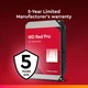 Жорсткий диск WD Red Pro NAS 8TB 7200 об/хв SATA 6 Гб/с 256 МБ - зображення 3