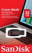 Накопитель SanDisk 32GB USB 2.0 Type-A Cruzer Blade Черный - изображение 7