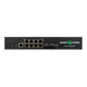 Управляемый PoE коммутатор GreenVision GV-019-M-08G+SFP, 8 портов + 2 SFP, L2 - изображение 1