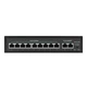 Коммутатор сетевой PoE GreenVision GV-016-D-09+2P, питание 150 Вт, металл - изображение 3