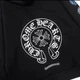 Женское худи с логотипом Chrome Hearts Black Multicolor Horseshoe Logo Размер M Черный - изображение 4
