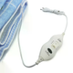 Электропростынь Electric Blanket 150×170 см с 2 режимами нагрева и терморегулятором, клетка с вишнями - изображение 2