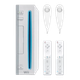 Набор Консоль Nintendo Wii RVL-001 Europe Модифицированная 120GB White + 5 Встроенных Игр Б/У + Контроллер Беспроводной Remote 2шт + Проводной Nunchuk 2шт - изображение 1