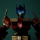 Офіційно ліцензована фігурка конструктор Optimus Prime від Blokees трансформер Оптімус Прайм з підсвіткою на підставці - зображення 7