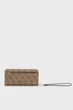 Жіночий бежевий гаманець з візерунком BRENTON Guess OS SWLG9648146 - изображение 4