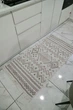 Ковер двусторонний хлопковый 80x150 см Серо-розовый - изображение 2