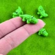 Крокодильчики пластиковые миниатюрные 22x13mm (Тип2), 20шт комплект, Green - изображение 2