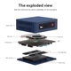 Неттоп MINI S12 Pro, Navy Blue, N100 (4x3.4 GHz, 6 Вт), 12Gb DDR4 3200 MHz SO-DIMM Beelink (2000003572731) - изображение 4