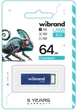 Флеш накопитель USB 64Gb Chameleon, Blue Wibrand 000358469 - изображение 2
