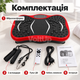Виброплатформа для фитнеса • 200 Вт, 99 скоростей, 5 программ, Bluetooth, USB, эспандеры, до 150 кг - изображение 5