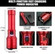 Мощный аккумуляторный LED-фонарь HUUKERS FX-2503 5000 мА·ч с регулируемым лучом, линзой для поджигания и функцией Power Bank - изображение 7