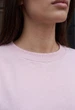 Женский свитшот Стаф розовый оверсайз на флисе теплый спортивная кофта Staff zy pink oversize fleece L (405130) - изображение 3