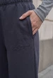 Женские спортивные штаны стаф темно-серые на флисе с логотипом Staff ki dark gray logo fleece XXS (404448) - изображение 4