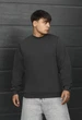Мужской свитшот стаф темно-серый базовый на флисе Staff dark gray basic fleece XXL (404600) - изображение 1