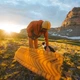 Надувний туристичний килимок Klymit Static V Lite Eco Sleeping Pad - изображение 3