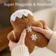 Пряничный человечек мягкая игрушка 22 см плюшевая игрушка пряник Gingerbread Man, мягкий джинджер мен имбирный пряник Gmen22 - изображение 7