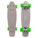 Пеніборд скейтборд дитячий сірий 3в1 із захистом і шоломом Fishskateboards 8603 Grey-Black - зображення 2