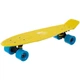 Пеніборд скейтборд дитячий жовтий 3в1 із захистом і шоломом Fishskateboards 8603 Yellow-Blue - зображення 3