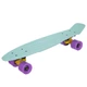 Пеніборд скейтборд дитячий м'ятний 3в1 із захистом і шоломом Fishskateboards 8603 Mint-Violet - зображення 3