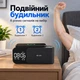 Настільна Bluetooth-акустика Shaba WD-300 Чорна, 15 Вт, Bluetooth 5.1, FM-радіо, бездротова зарядка, годинник, будильник - изображение 12