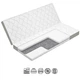 Матрац-трансформер Family Sleep Flip Hard Transform Collection 80(160)x190, 16 см, Білий (НФ-9916) - изображение 2