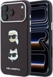 Чохол для смартфона Apple iPhone 18 Pro/17 Pro Karl Lagerfeld Saffiano with Karl & Choupette Heads Pins & Logo Burgundy (KLHCP18LPSWFDHPR) - зображення 1
