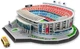 3D пазл-конструктор объёмный картонный camp nou стадион барселоны 41х35х13 см 100 деталей от 3 лет TAV-6766019 - изображение 1