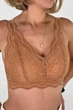 Кружевной топ-бюстгальтер 8023 Lora Iris золотой XL - изображение 1