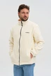 Кофта флісова чоловіча Norwin Tech Fleece молочна, базова, тепла, з високим коміром L - зображення 5