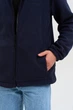 Кофта флісова чоловіча Norwin Tech Fleece синя, базова, тепла, з високим коміром L - зображення 2