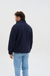 Кофта флісова чоловіча Norwin Tech Fleece синя, базова, тепла, з високим коміром L - зображення 7
