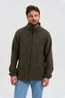 Кофта флісова чоловіча Norwin Tech Fleece оливкова, базова, тепла, з високим коміром L - зображення 5