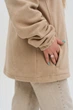 Кофта флісова чоловіча Norwin Tech Fleece бежева, базова, тепла, з високим коміром - зображення 6