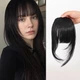 Накладна чолка HairEtension, чорна - зображення 3