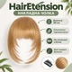 Накладная челка HairEtension, светло-русая - изображение 1