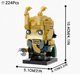 Конструктор MOOXI Brick Headz: Marvel Loki (224 детали) - изображение 2