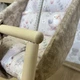 Дитяча гойдалка Бежева 2 в 1 "Курчата", гойдалка для немовлят, дерев'яна гойдалка, колиска - зображення 5
