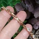 Браслет Xuping Jewelry 6мм длина 17-19см медицинское золото позолота 18К 2423 - изображение 5
