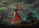 Сеньора Муерте листівка Cardsforsoul Романа Дубіни 10,5 Х 14,8 см - изображение 1