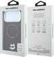 Чохол для смартфона Apple iPhone 18 Pro/17 Pro Karl Lagerfeld Ring Stand 360 Choupette Head Pin MagSafe Burgundy (KLHMP18LPSRSCHHR) - зображення 8