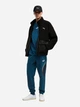 Спортивные штаны мужские Puma Ess Block Sweatpants 694346-36 L Синий/Зеленый/Черный (4070033466919) - изображение 3
