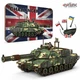 3D Пазл Конструктор Большой Механический Из Дерева TheGravix "Танк CHALLENGER 2" 40 cм! - 778 детали! - изображение 6