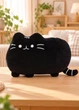 М’яка іграшка Кіт Пушин Pusheen 40 см плюшева подушка для сну обіймів та відпочинку чорний (M9126RK) - зображення 2