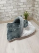 Лежак норка з капюшоном для котів та собак Animals_joy М 70*60 cм (036) - зображення 9