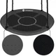 Качели-гнездо Springos круглые 110 см NS027 Black/Grey - изображение 12