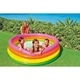Дитячий надувний басейн Intex 56441 Sunset Glow 168х46 см, круглий на 4 кільця, 770 л, для двору й дачі, дітям від 3 років - зображення 5