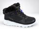 Подростковые ботинки для девочки Skechers Uno Lite Comfurt Collar черные 34 (2021538032156) (21,5 см) - изображение 1