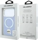 Etui na smartfon Apple iPhone 18 Pro/17 Pro Karl Lagerfeld Ring Stand 360 Karl Head Pin MagSafe Light Blue (KLHMP18LPSRSKLHB) - obraz 8
