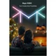 Настенные модульные Smart LED панели DIY-P24 RGBIC длиной 24 см с Bluetooth, пультом, USB (набор из 6 шт.) Белый - изображение 9